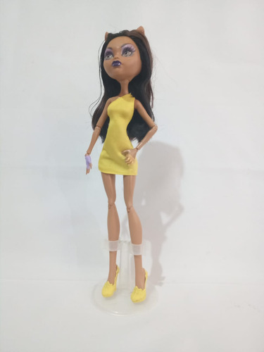Muñeca Monster High Clawdeen Wolf Usada Colección Yellow (Usado)