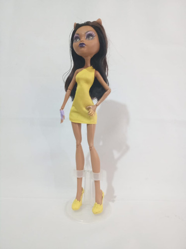 Muñeca Monster High Clawdeen Wolf Usada Colección Yellow