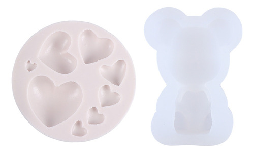 Set De Silicona Para Hacer Manualidades Con Forma De Corazón