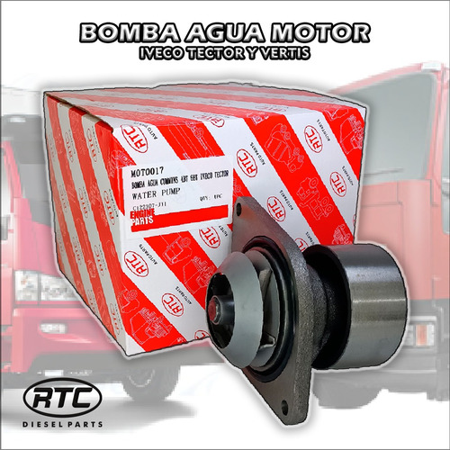 Bomba Agua Motor Iveco Tector Y Vertis