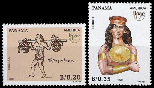 Tema América Upaep - Panamá 1990 - Serie Mint