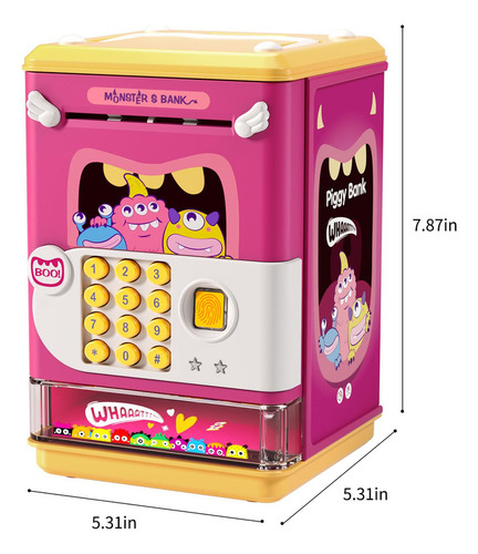 Deejoy Hucha Para Niños? Mini Cajero Automático Electróni
