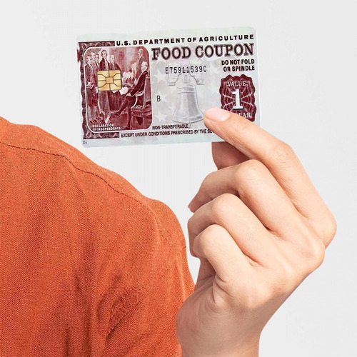 Nuevo Cubierta De La Piel De La Tarjeta De Crédito Etiqueta