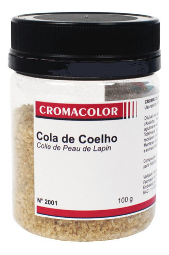 Cola De Pele De Coelho Cromacolor - 100gr