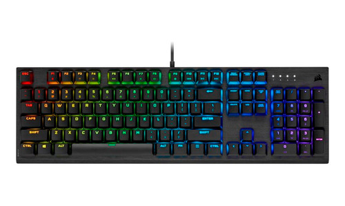 Teclado Mecanico Gamer Usb K60 Rgb Pro Low Profile Corsair