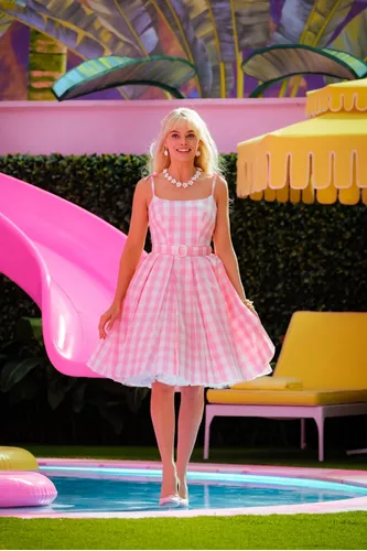 Disfraz Barbie 2023 Película Vestido Princesa Pin Up Enagua