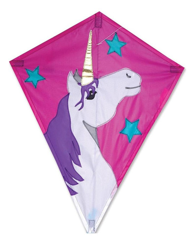 Diamond Kite Lucky Unicorn De 25 PuLG