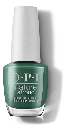 Opi Nature Strong Vegano Leaf By Example X 15 Ml Color Verde oscuro