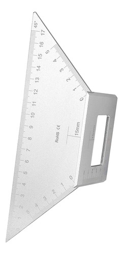 Regla En Forma De T Para Medir Ángulos De Inglete, 3d, Multi