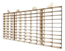 Comprar Exhibidor De Hot Wheels Para 100 Carritos Repisa Mdf Natural