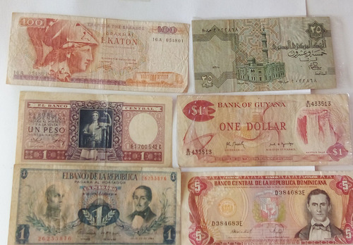 Lrbl. Billetes Del Mundo Varios Coleccionables (Usado)