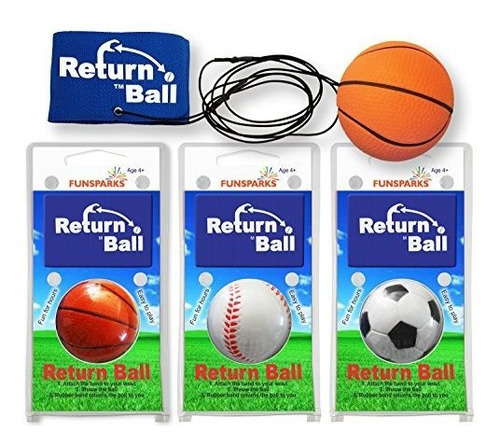 Baloncesto De Devolucion De Pelota Juguete Divertido Para Un