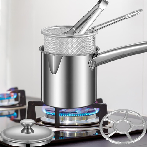 Sartén Para Freír Con Tapa, Olla Universal Para Estilo H