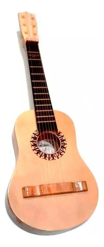 Guitarra Criolla De Madera Juguete Niños 50cm 6 Cuerdas