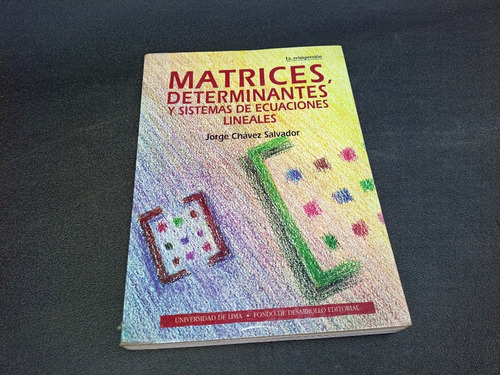 Mercurio Peruano: Libro Matrices Determinantes   L210