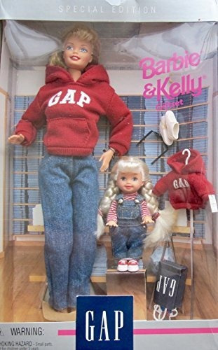 Barbie Y Kelly Gap Giftset Edicion Especial 2 Muñecas (199