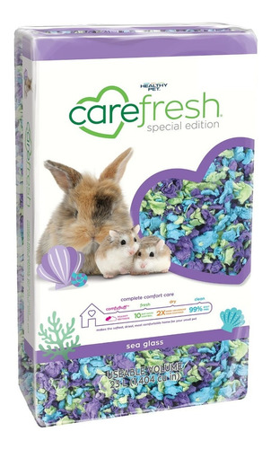 Carefresh Seaglass 10 L Sustrato Hamster Erizo Cuy Conejo