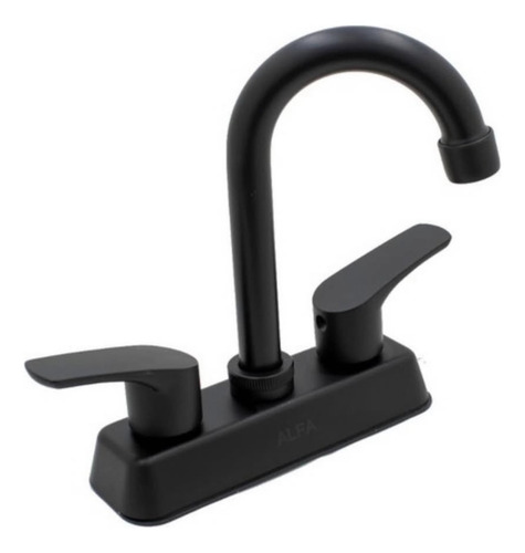 Llave Mezcladora Para Lavabo Maxims Nueva En Caja Negro Mate