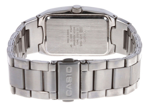 Reloj Para Hombre Casio *mtp-1165*. Plateado Plateado Negro (Usado)