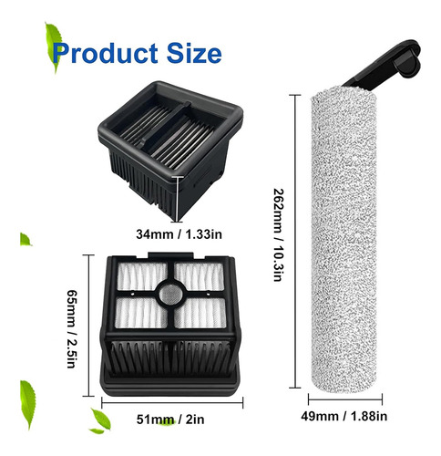 . For Aspiradora H12 Pro/h12/h12 Core Soft Spare Parts Wet