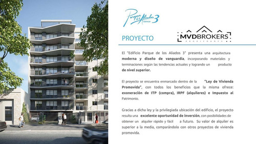 Imagen 9 de 10 de Apartamento 1 Dormitorio A La Venta En Parque Batlle | Garibaldi Y Av. Italia | Estrena 2022
