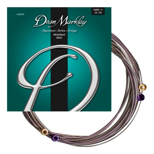 Cuerdas De Bajo Eléctrico Dean Markley 50-110 Signature 2605