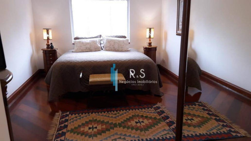 Casa Com 5 Dormitórios À Venda, 655 M² Por R$ 6.800.000 - Alto Do Capivari - Campos Do Jordão/sp - Ca0533
