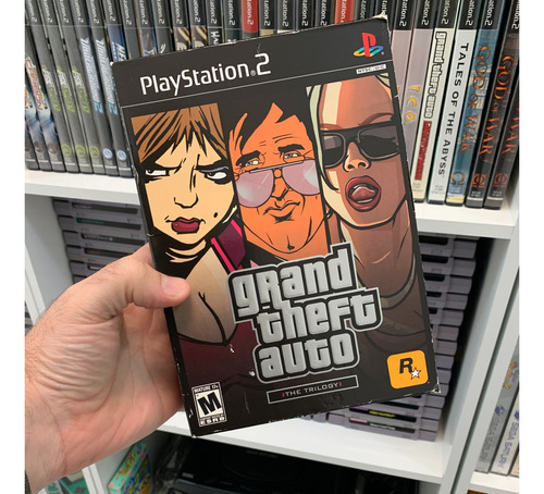 Gta The Trilogy Ps2 3 Jogos 100% Originais Completos Raro (Usado)