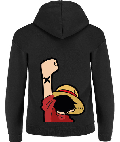 Sudadera M.luffy Clasica (one Piece)