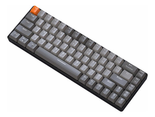 Teclado Mecânico K68 Bluetooth 2.4g + 5.0 Sem Fio Wireless