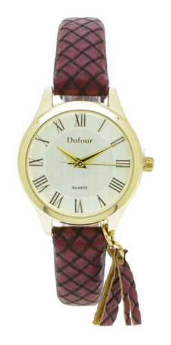 Imagen 2 de 7 de Reloj Dufour 264 Acero Mujer Nuevos Estuche Garantía Oficial