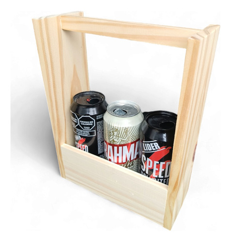 10 Cajas Cajon Para Cerveza Artesanal En Madera