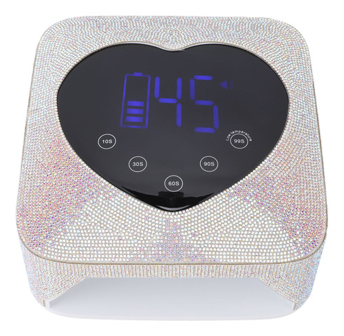 Cura De Unhas 72w 30pcs Chips 10s Fast Dryer 5 Configurações