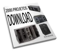 Comprar Grave Line Array 2000 Projetos Caixas Som Sub Grave + Brinde