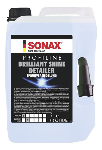 Imagen 1 de 2 de Cera De Limpieza Protección Sonax Profiline Brilliant Shine