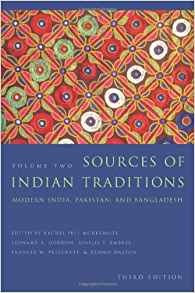 Sources Of Indian Traditions Modern India, Pakistan, And Ban