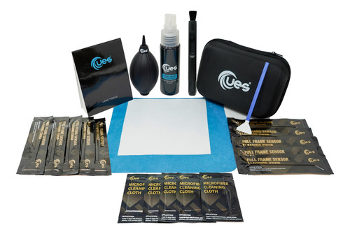 Kit De Limpieza De Cámara Ues 21 En 1 Con Hisopos Y Paños