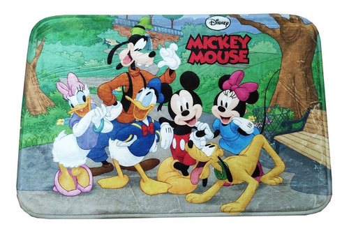 Imagem 1 de 3 de Tapete Infantil 60 X 40 Cm Mickey Disney