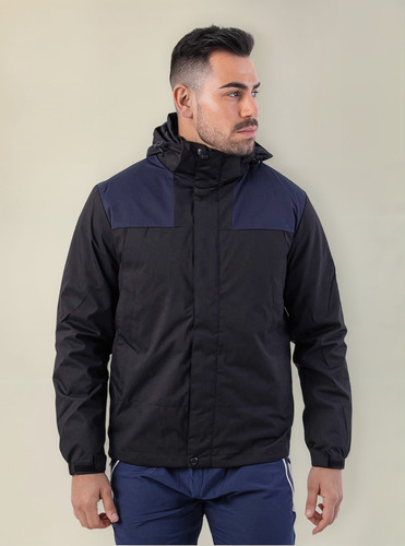 Campera 2 En 1 Hombre Neoprene Elt Impermeable Inflable