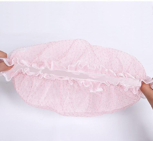 Gorro De Ducha De Microfibra De Doble Capa Orejeras De Ducha