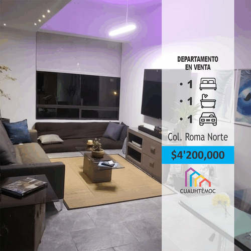 Departamento En Venta En Medellín En Roma Norte