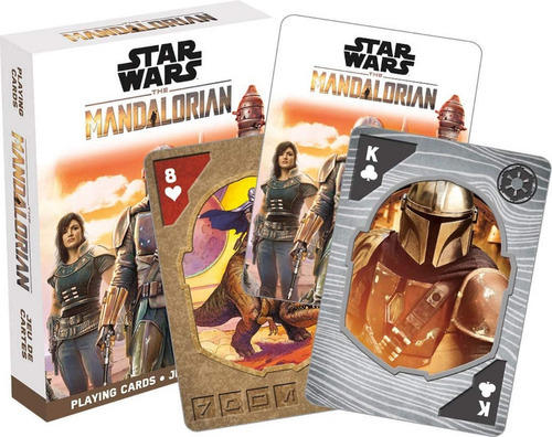Cartas Star Wars The Mandalorian Playing Cards Naipes Poker