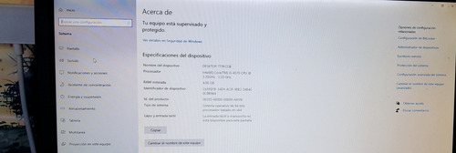 Computadora Completa Dell Icore 5 Vpro Con Monitor Y Mas (Usado)