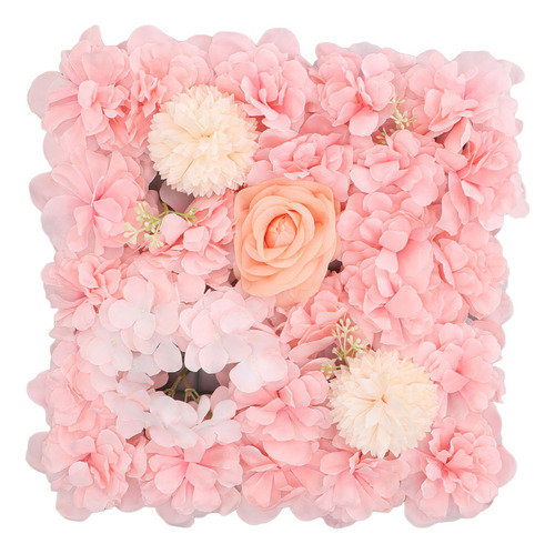 Paneles De Decoración De Pared Con Flores Artificiales Rosas