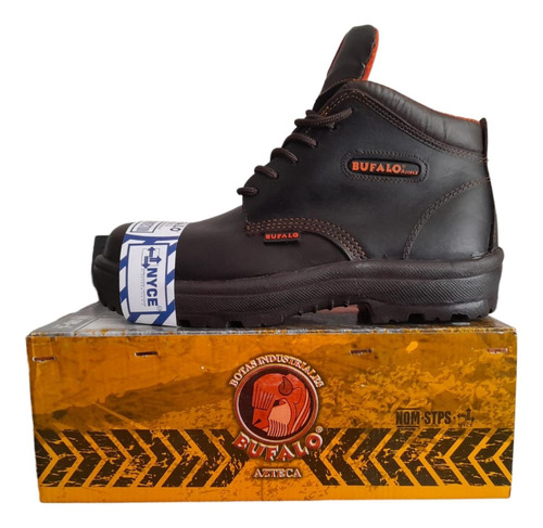 Zapato Bota Bufalo Cp53 Seguridad Industrial Casco De Acero