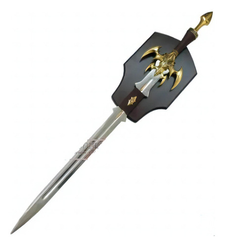 Espada decorativa de World of Warcraft de los Elfos Oscuros con soporte