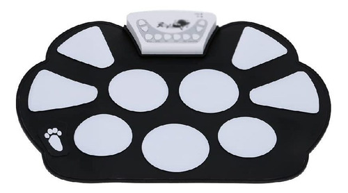 Kkmuybvdg Electronic Drum Set Folding Pad Kit Foldable