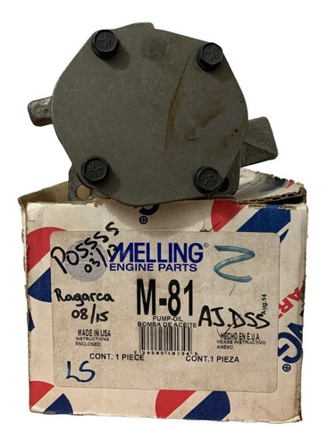 Bomba Aceite Melling Ford Motor 330 360 350 57-77 M57