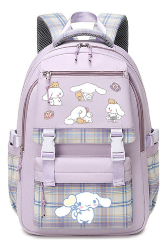 Set De Mochilas Kawaii Schoolbag Cinnamoroll Con Dibujos Ani