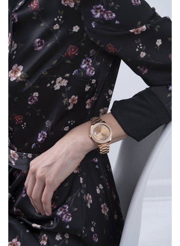 Reloj Guess Luna Mujer Oro Rosa Oro Rosa Oro Rosa Oro Rosa